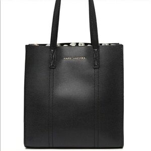 Authentic Marc Jacobs Repeat Leather Black Tote M0014788 Medium
